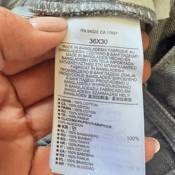 Old Navy & Banana Republic Blue‑Gray Men’s Straight Jeans Lot (Mix) Sz 36/30 - Picture 14 of 15